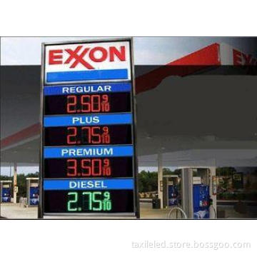 8 Inch Commercial Two Basic Color LED Gas Price Signs For O